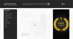 Desktop Screenshot of hqperfumery.com